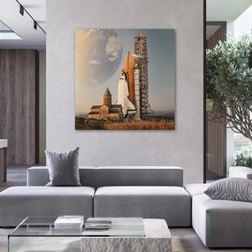 Gario Obraz na plátne Cesta na Zem - Zehem Chong Rozmery: 30 x 30 cm