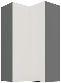 Kuchynská skrinka Aria-Wh/Ant Anti Fingerprint 60x60 Gn-108 2f (90°)