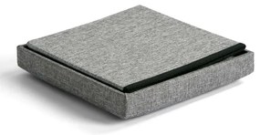 Úložná taburetka DIEGO L sivá