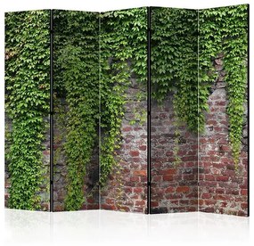 Paraván - Brick and ivy II [Room Dividers] Veľkosť: 225x172, Verzia: Obojstranný