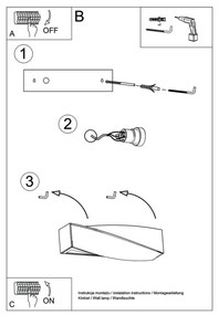 Nástenné svietidlo SIGMA 1xE27/60W/230V biela