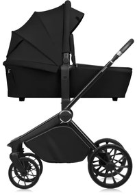 Lionelo - Kombinovaný kočík 2v1 MIKA PLUS Black Onyx