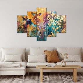 Obraz - Abstraktná maľba prírody (150x105 cm)