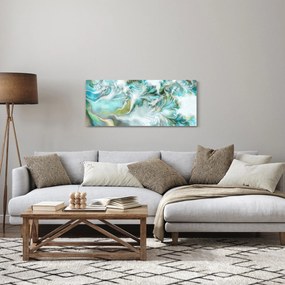 Obraz - Maľba abstraktných vzorov (120x50 cm)