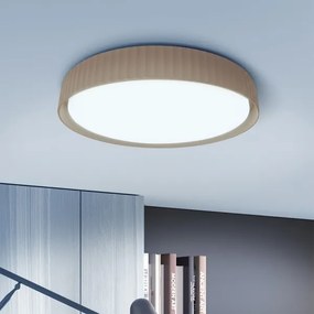 Brilagi - LED stmievateľné stropné svietidlo LUCIA LED/60W/230V priemer 59 cm hnedé+DO