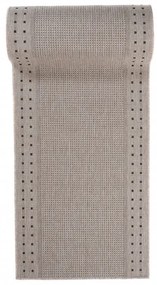 Behúň Floorlux 20329 strieborný / čierny