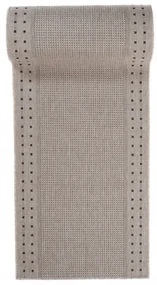 Behúň Floorlux 20329 strieborný / čierny