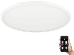 Eglo 900758-LED Stmievateľné stropné svietidlo SARSINA-Z 33,5W/230V pr. 45 cm biela
