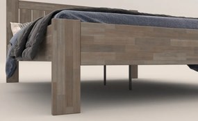 Posteľ Berta 180x200 cm, šedý buk