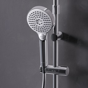 Sprchový Systém AM.PM Flash F079H700 s poličkovou batériou, chróm