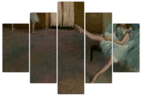 Obraz - Edgar Degas, Before the Ballet, reprodukcia (150x105 cm)