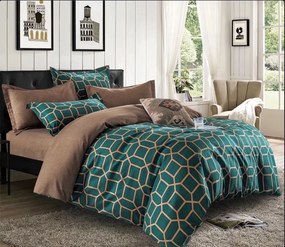 Mikroflanelové obliečky KERNAL zelené Rozmer obliečky: 70 x 80 cm | 140 x 200 cm