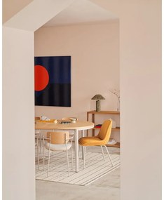 Béžové jedálenské stoličky v súprave 4 ks Maureen – Kave Home