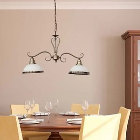 Rabalux 2757 - Luster ELISETT 2xE27/60W/230V