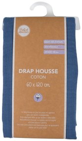Napínacia mušelínová detská plachta do postieľky 60x120 cm – Bébé Douceur