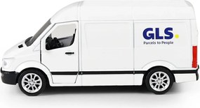 RAPPA Kovové autíčko GLS s otváracími dverami - 14 cm