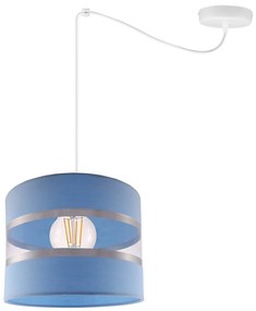 Závesné svietidlo Elegance Spider, 1x textilné tienidlo (výber z 8 farieb), w