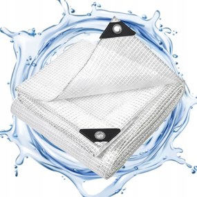 4 X 4 M PLACHTA (+/- 5 %) 100 G/M² 3 % UV TRANSPARENTNÁ *7664