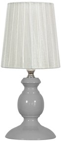 CLX Klasická stolná lampa IMPERIA, 1xE14, 40W, biela