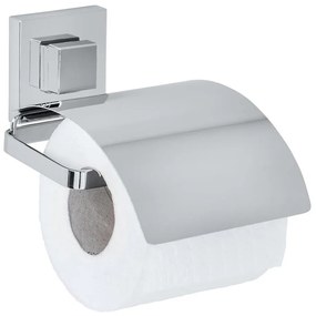WENKO 22696100-Držiak toaletného papiera VACUUM-LOC QUADRO ED 13x14 cm lesklý chróm 22696100