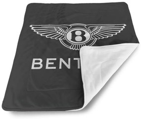 Sablio Deka pre bábätko Logo Bentley Čierny - 80x100 cm