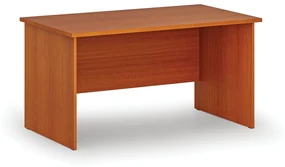 Kancelársky písací stôl rovný PRIMO WOOD, 1400 x 800 mm, čerešňa