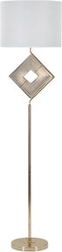 Stojacia lampa Move 161 cm zlatá/biela