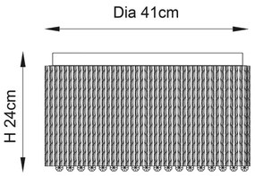 Endon 81980 - Krištáľové stropné svietidlo GALINA 10xG9/25W/230V matný chróm