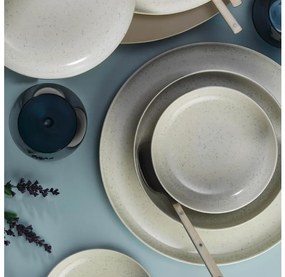 Jedálenská súprava 18 ks béžová/porcelán