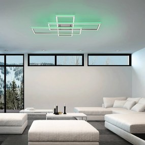Paul Neuhaus Helix stropné LED svetlo 3 rámy 116cm