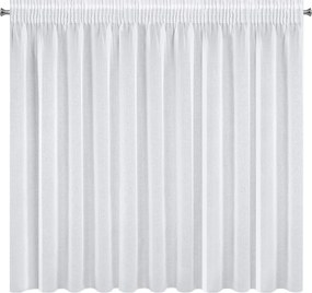 ZÁCLONA NA PÁSKE ELPIDIA 350X150 CM BIELA