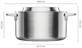 Nerezový hrniec Norden Steel 3l