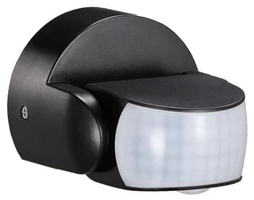 V-Tac Vonkajší senzor pohybu infračervený 180/360° 600W/230V IP65 čierna VT2085