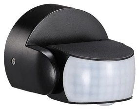 Vonkajší senzor pohybu infračervený 180/360° 600W/230V IP65 čierna