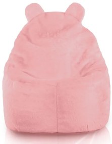 Kreslo pre deti Teddy Yeti ružové