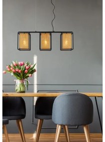 Lucide 21422/03/30 - Luster na lanku SANSA 3xE27/40W/230V