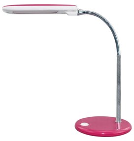 ACA Lighting LED stolný lampička s vypínačom BAZ 5W/230V/4000K/340Lm/120°/IP20, ružová