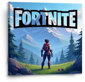 Sablio Obraz FORTNITE Horská krajina - 50x50 cm