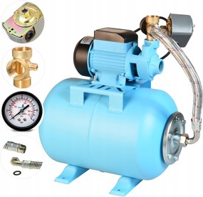 Tichý Hydrofor Na Vodu, Hydroforová Pumpa 370 W 35 L/min S Nádržou 24 L
