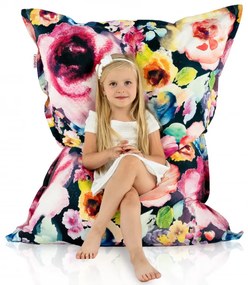 Vankúš na sedenie Kvety