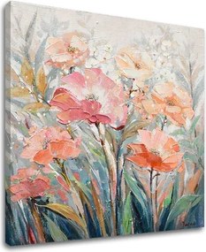 Obraz na plátne KVETINOVÁ ZÁHRADA