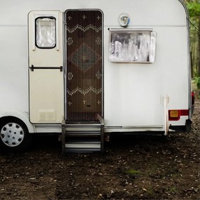 Bambusový záves do dverí v prírodnej farbe 90x200 cm Rhombus – Maximex