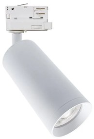 Milagro Bodové svietidlo do lištového systému MICA 1xGU10/25W/230V 3-fázové biela MI1835