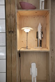 Louis Poulsen Stolná lampa PH 2/1 Chrome
