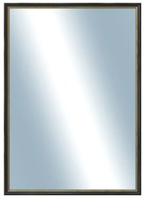 DANTIK - Zrkadlo v rámu, rozmer s rámom 50x70 cm z lišty Anversa piccola čierna (3145)