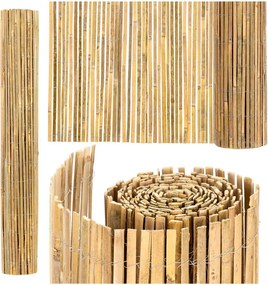 SPRINGOS Bambusová rohož na balkón a plot 1,8 x 5 m – maskovací kryt a zástena GA0229