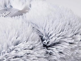 Dreamy Linens Mikroplyšová deka, tmavo sivá