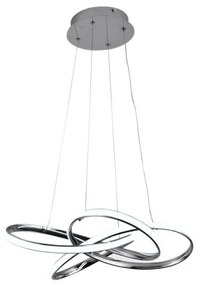 Moderné svietidlo NEDES LED svietidlo + diaľkový ovládač 65W J4332/CH