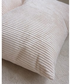 Krémovobiely menčestrový detský sedací vak Big Lounger – Wigiwama