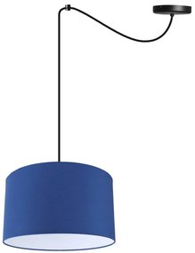 Závesné svietidlo Indigo Spider, 1x textilné tienidlo (výber z 10 farieb), (výber z 2 farieb konštrukcie)
